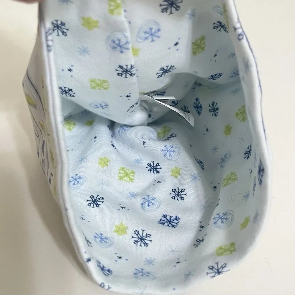 Kissy Kissy Penguins Igloos Baby Hat Beanie Pima Cotton Baby Boys Size Newborn
